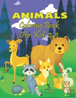 Bertrand.pt - Animals Coloring Book For Kids 2-5