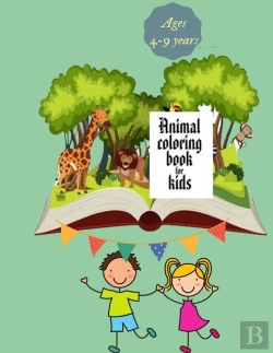 Bertrand.pt - Animals Coloring Book For Kids Ages 4-9 Years