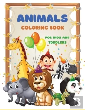 Animals Coloring Book For Kids And Toddl