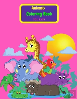 Bertrand.pt - Animals Coloring Book For Kids