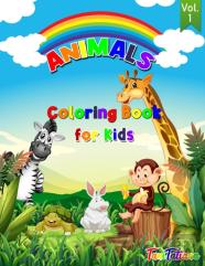 Animals Coloring Book For Kids Vol. 1