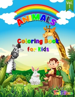 Bertrand.pt - Animals Coloring Book For Kids Vol. 1