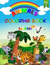 Animals Coloring Book For Kids Vol. 2