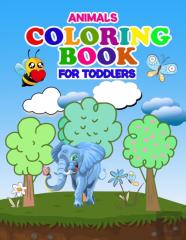 Animals Coloring Book For Toddlers