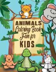 Animals Coloring Book Fun For Kids