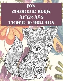 Bertrand.pt - Animals Coloring Book - Under 10 Dollars - Fox