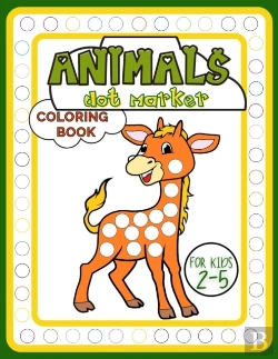 Bertrand.pt - Animals Dot Marker Coloring Book For Kids 2-5