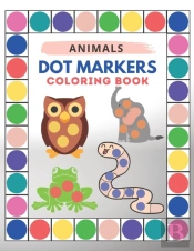 Animals Dot Markers Coloring Book