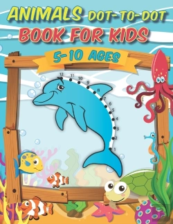 Bertrand.pt - Animals Dot-To-Dot Book For Kids 5-10 Ages