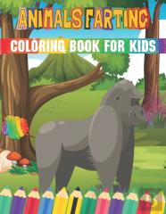 Animals Farting Coloring Book For Kids