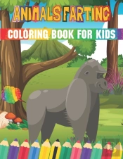 Animals Farting Coloring Book For Kids