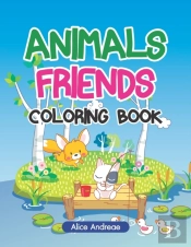 Animals Friends Coloring Book