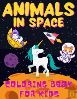 Bertrand.pt - Animals In Space Coloring Book For Kids