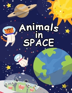 Bertrand.pt - Animals In Space Coloring Book