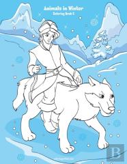 Animals In Winter Coloring Book 2