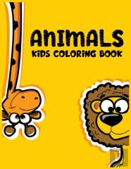 Animals Kids Coloring Book