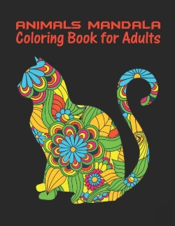 Bertrand.pt - Animals Mandala Coloring Book For Adults