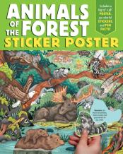 Animals Of The Forest Sticker Poster