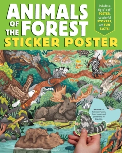 Bertrand.pt - Animals Of The Forest Sticker Poster