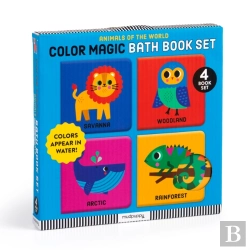 Bertrand.pt - Animals Of The World Color Magic Bath Book Set