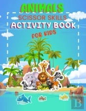 Animals Scissor Skills Activity Book For