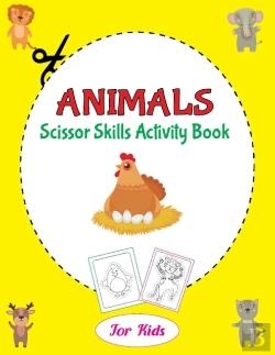 Bertrand.pt - Animals Scissor Skills Activity Book For Kids