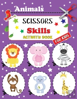 Bertrand.pt - Animals Scissor Skills Activity Book For Kids