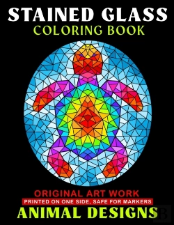 Bertrand.pt - Animals - Stained Glass Coloring Book