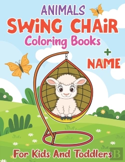 Bertrand.pt - Animals Swing Chair And Name Coloring Book For Kids And Toddlers