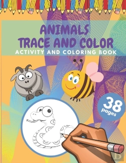 Bertrand.pt - Animals Trace And Color Activity And Coloring Book