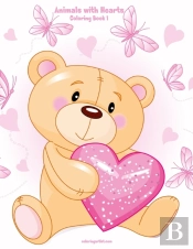 Animals With Hearts Coloring Book 1