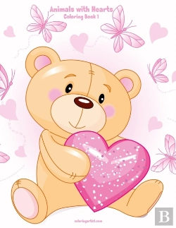 Bertrand.pt - Animals With Hearts Coloring Book 1