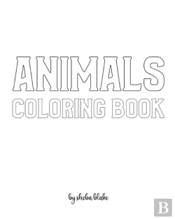 Bertrand.pt - Animals With Scissor Skills Coloring Book For Children - Create Your Own Doodle Cover (8x10 Softcover Personalized Coloring Book / Activity Book)