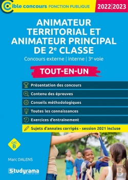 Bertrand.pt - Animateur Territorial  Animateur Principal De 2e Classe  Tout-En-Un (Categorie B  Concours 2022-2