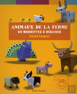Bertrand.pt - Animaux De La Ferme - 60 Maquettes A Realiser