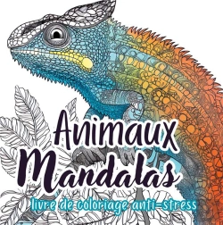 Bertrand.pt - Animaux Mandalas Livre De Coloriage Pour Adultes - 26 Illustrations Satisfaisantes Pour La Relaxatio