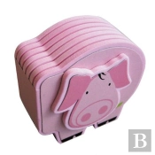 Animaux Mousse : Le Cochon