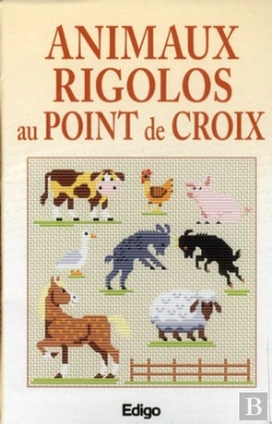Bertrand.pt - Animaux Rigolos Au Point De Croix - (Cartes)