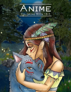 Bertrand.pt - Anime Coloring Book 1 & 2