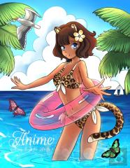 Anime Coloring Book For Adults 1