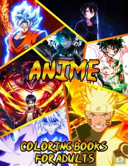 Bertrand.pt - Anime Coloring Book For Adults