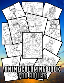 Bertrand.pt - Anime Coloring Book For Adults