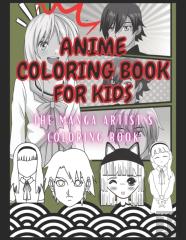 Anime Coloring Book For Kids