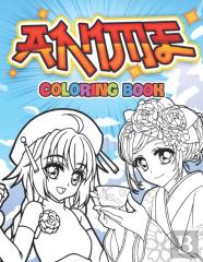 Anime Coloring Book