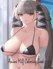 Anime Milf Coloring Book
