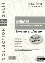 Animer Bac Pro Commerce Galee Livre Du Professeur  2008