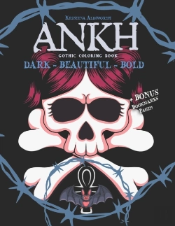 Bertrand.pt - Ankh Gothic Coloring Book. Dark-Beautiful-Bold + Bonus Bookmarks Page!!