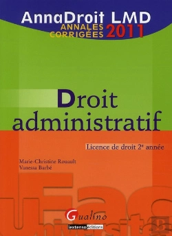 Bertrand.pt - Anna Droit 2011. Droit Administratif. 12