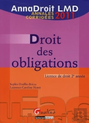 Anna Droit 2011. Droit Des Obligations.