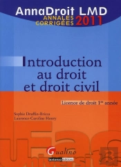 Anna Droit 2011. Introduction Au Droit C